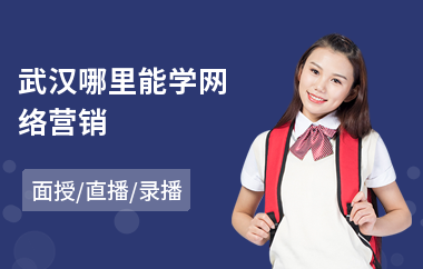 武汉哪里能学网络营销